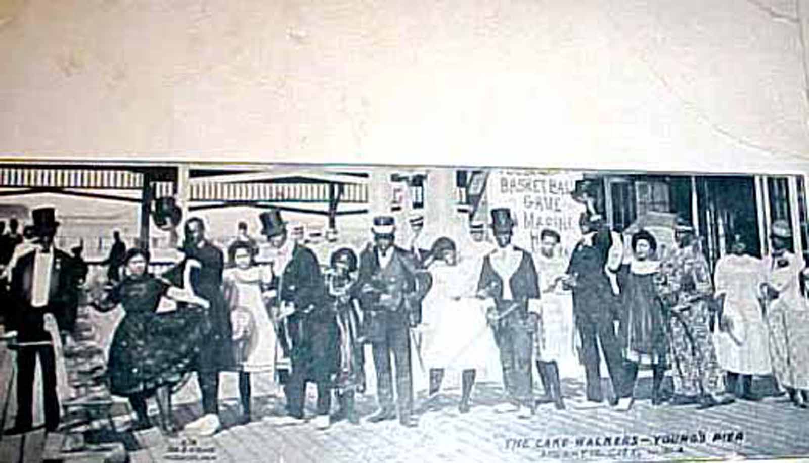 Atlantic City Youngs Pier Cakewalkers c 1910 Atlantic City Old Pictures of Atlantic